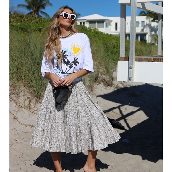 madness the brand Dresses & Skirts - MadnesstheBrand Amalfi Skirt Fleur